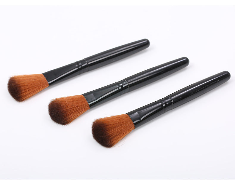 Factory wholesale single makeup brush fiber bristles makeup evenly scattered makeup brush makeup foundation brush beauty tools
