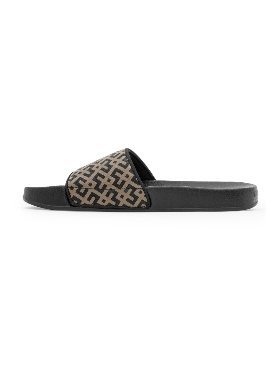 RedTape Womens MonoGrid Summer Beach Pool Sliders