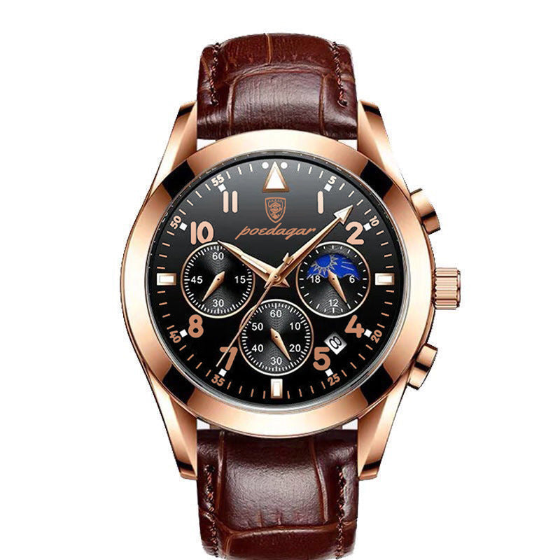 Black Tech Men's Watch Male Student Korean Fashion