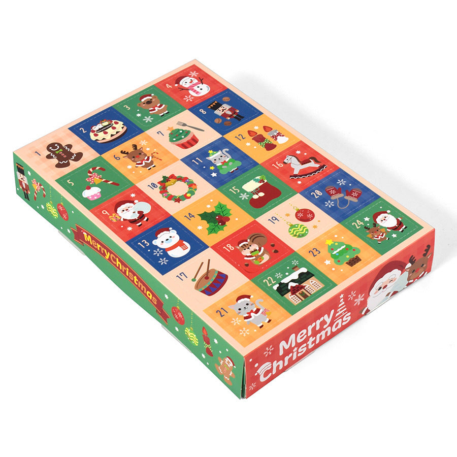 24 Grid Christmas Gift Box Blind  Packaging
