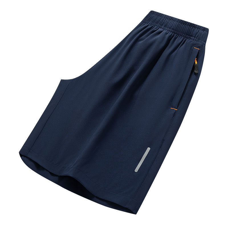Men's Plus Size Loose Fashion Sports And Leisure Ice Shorts
