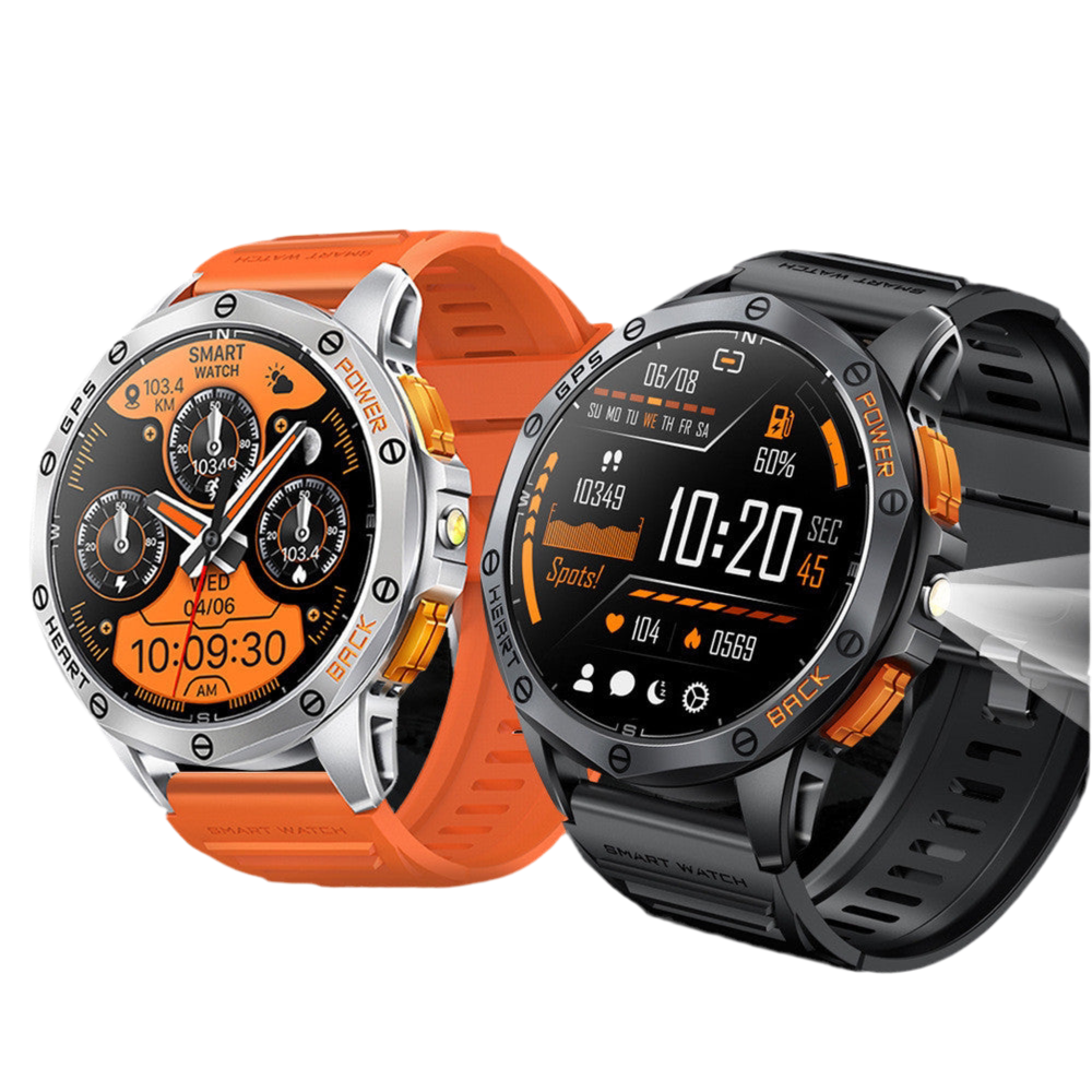 K67 Bluetooth Calling Compass AMOLED Smart Watch
