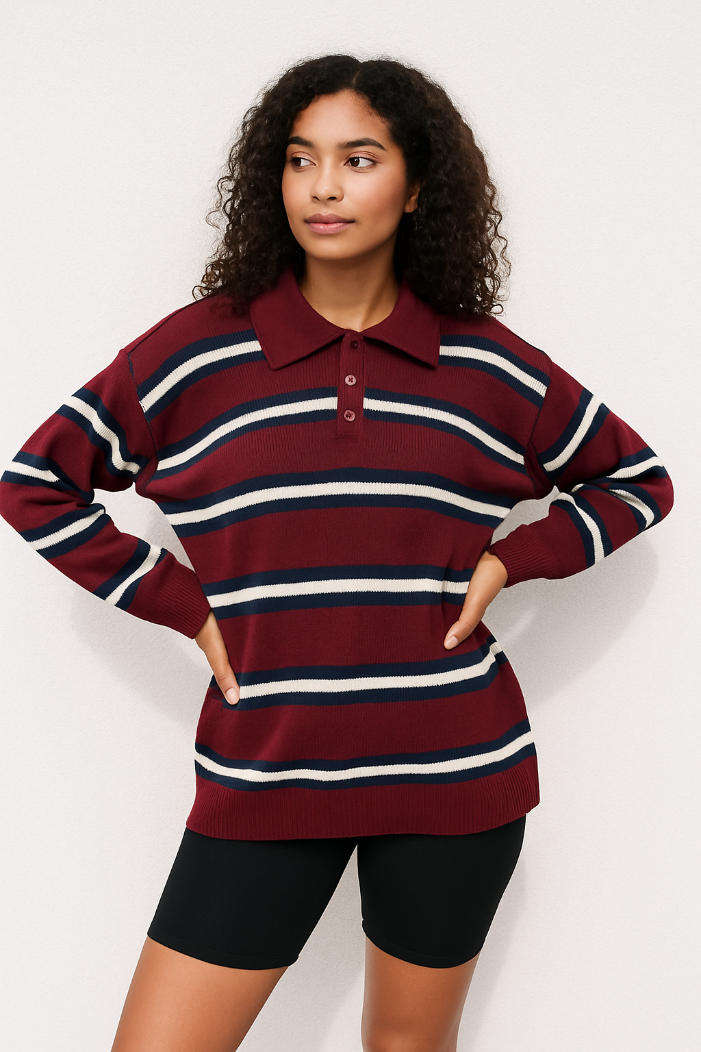 Knitted Rugby Top