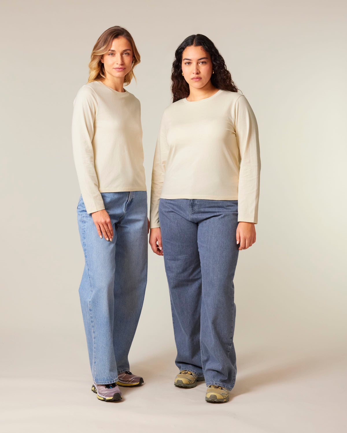 Organic Colours Long Sleeve T-shirt: Womens
