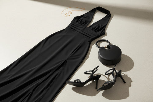 Chic Neck-Hanging Backless Bodycon Dress