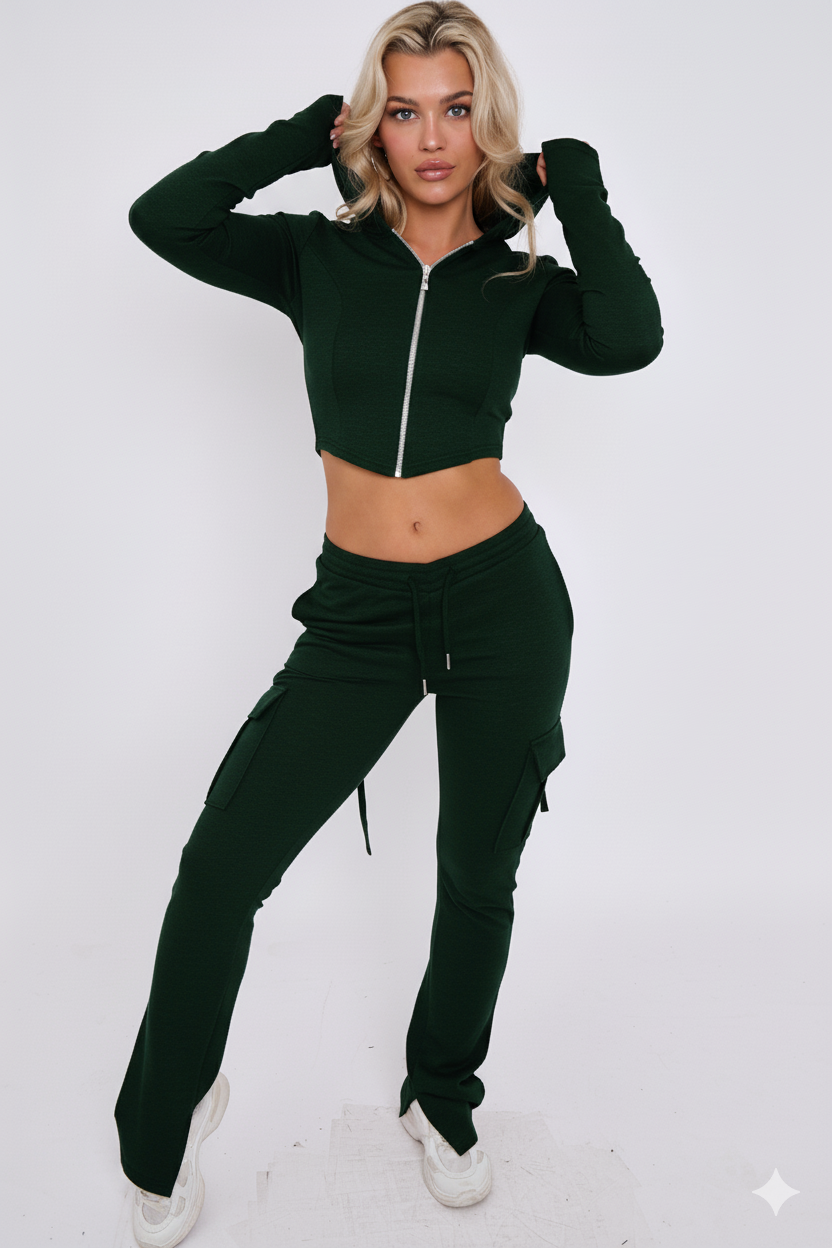 Loopback Fitted Cargo Set