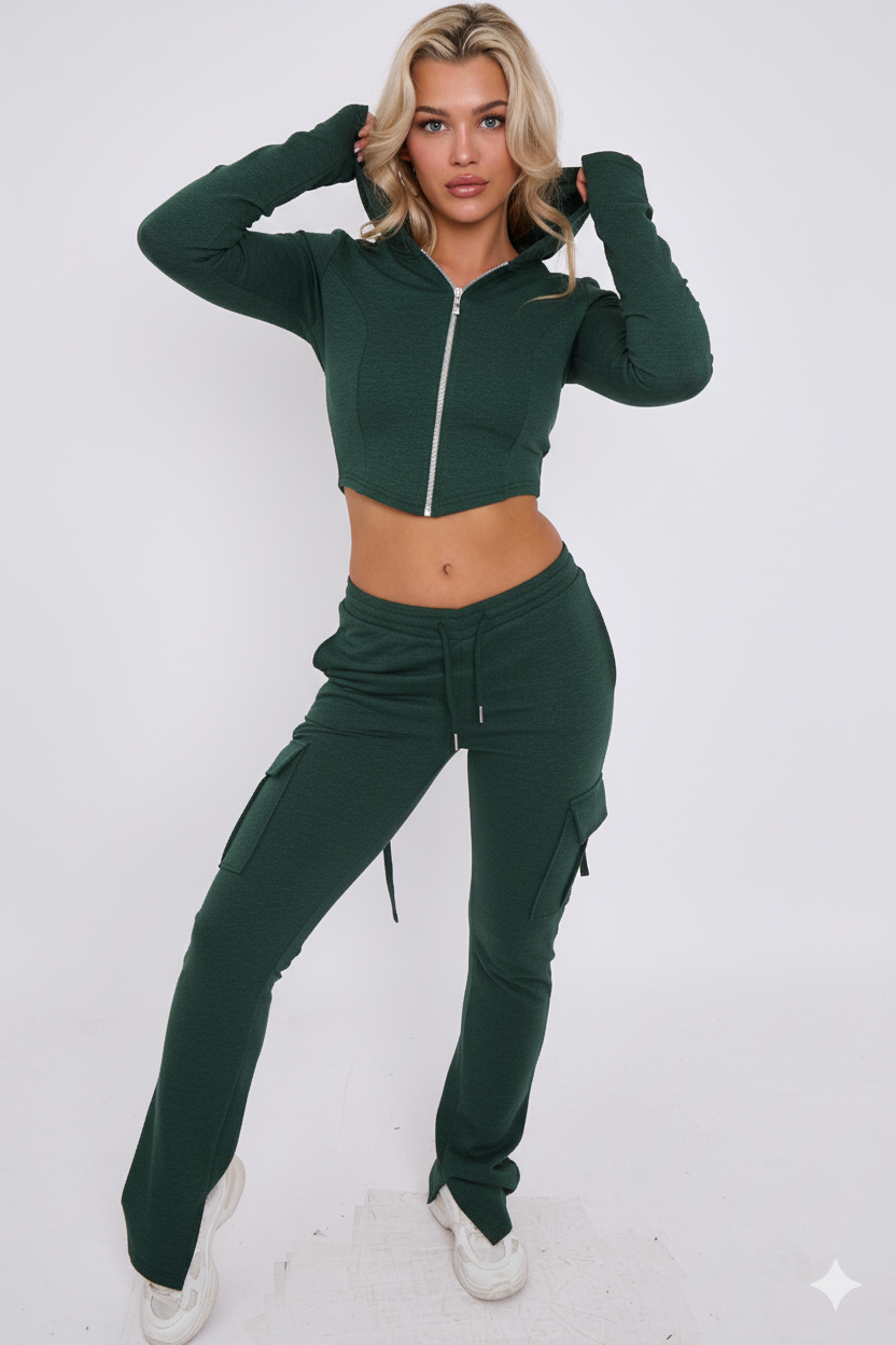 Loopback Fitted Cargo Set