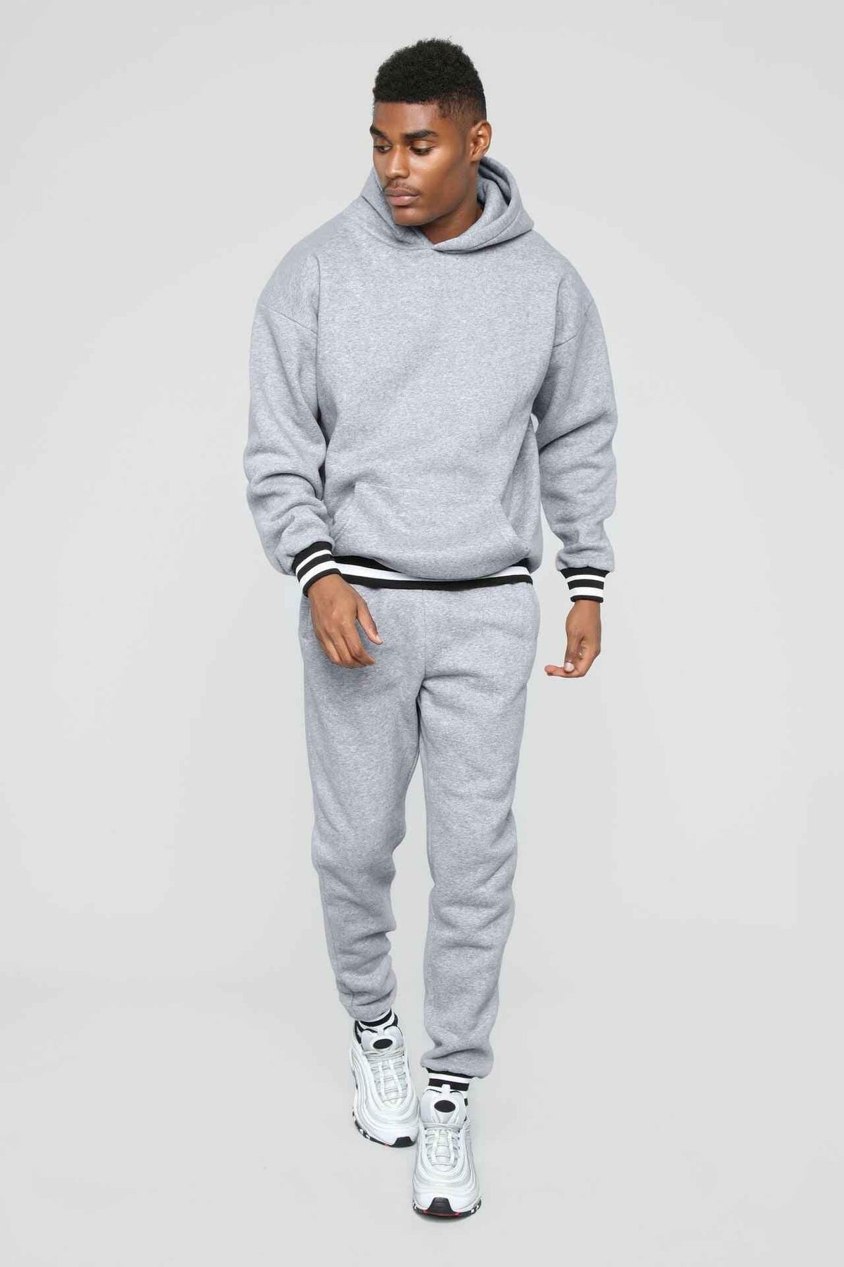 High Quality Men Sweatsuits Set with Blank Design - Premium Comfort & Style