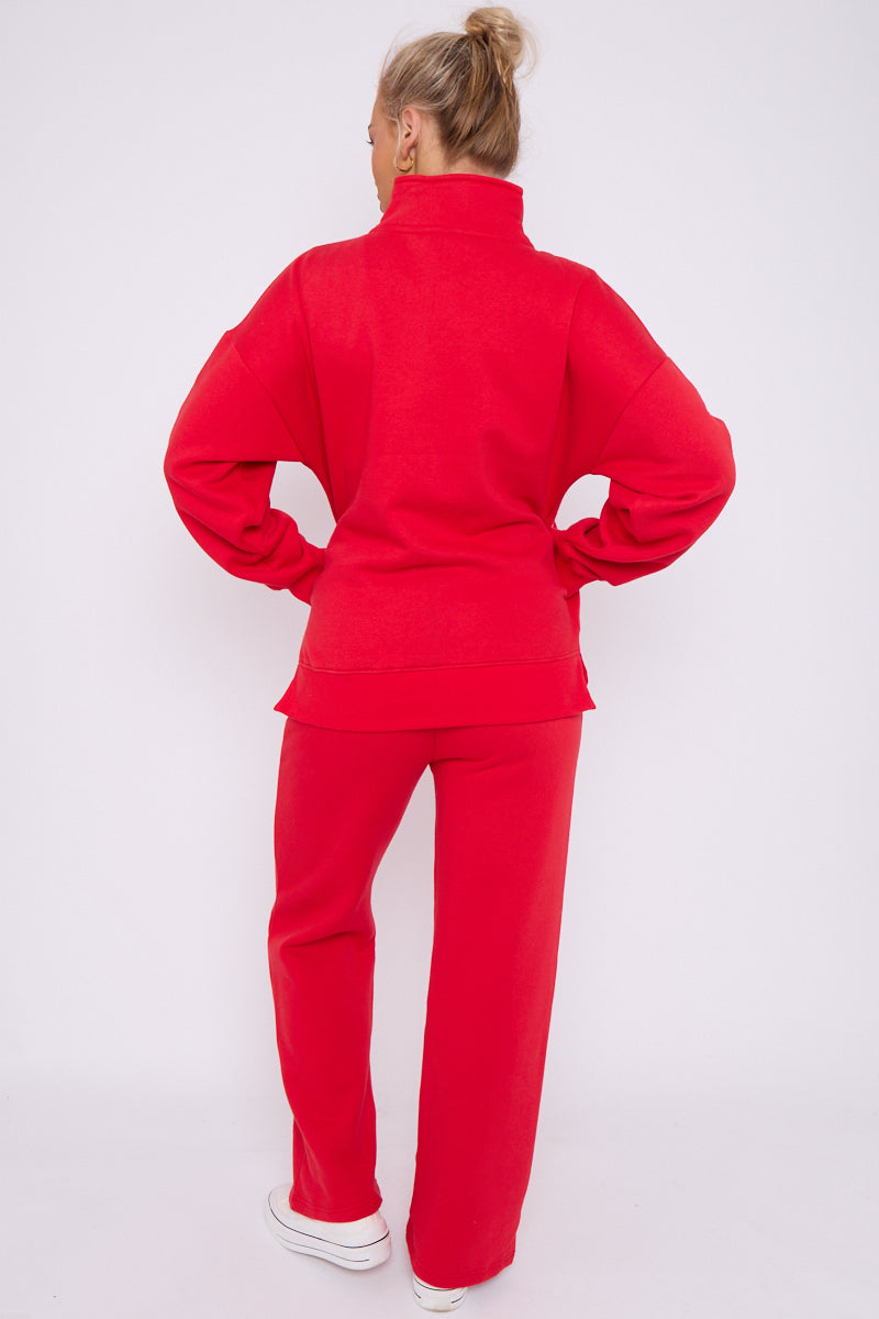 1/2 Zip Top & Jogger Fleece Co-ord