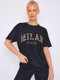 Milan Print Graphic T-Shirt