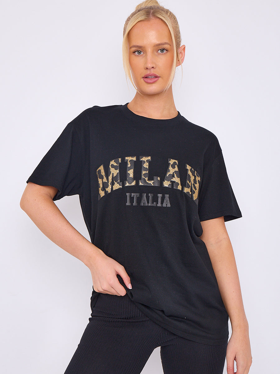 Milan Print Graphic T-Shirt