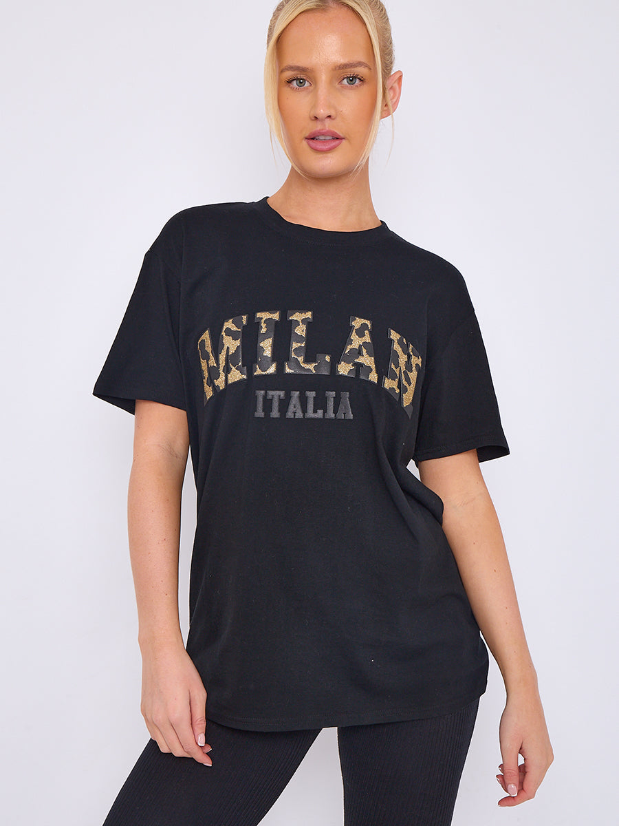 Milan Print Graphic T-Shirt
