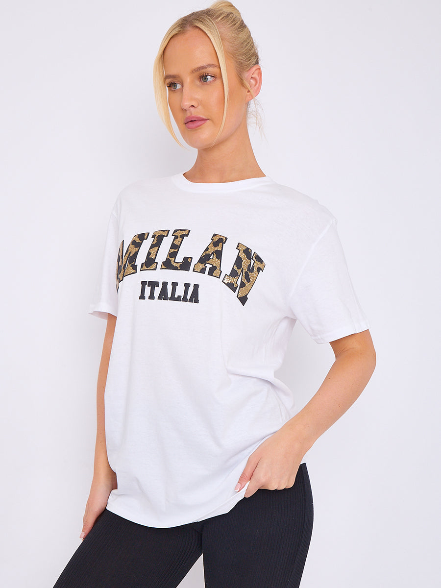 Milan Print Graphic T-Shirt