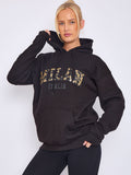 Milan Print Graphic Hoodie