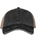 Organic Washed Ripped Trucker Cap