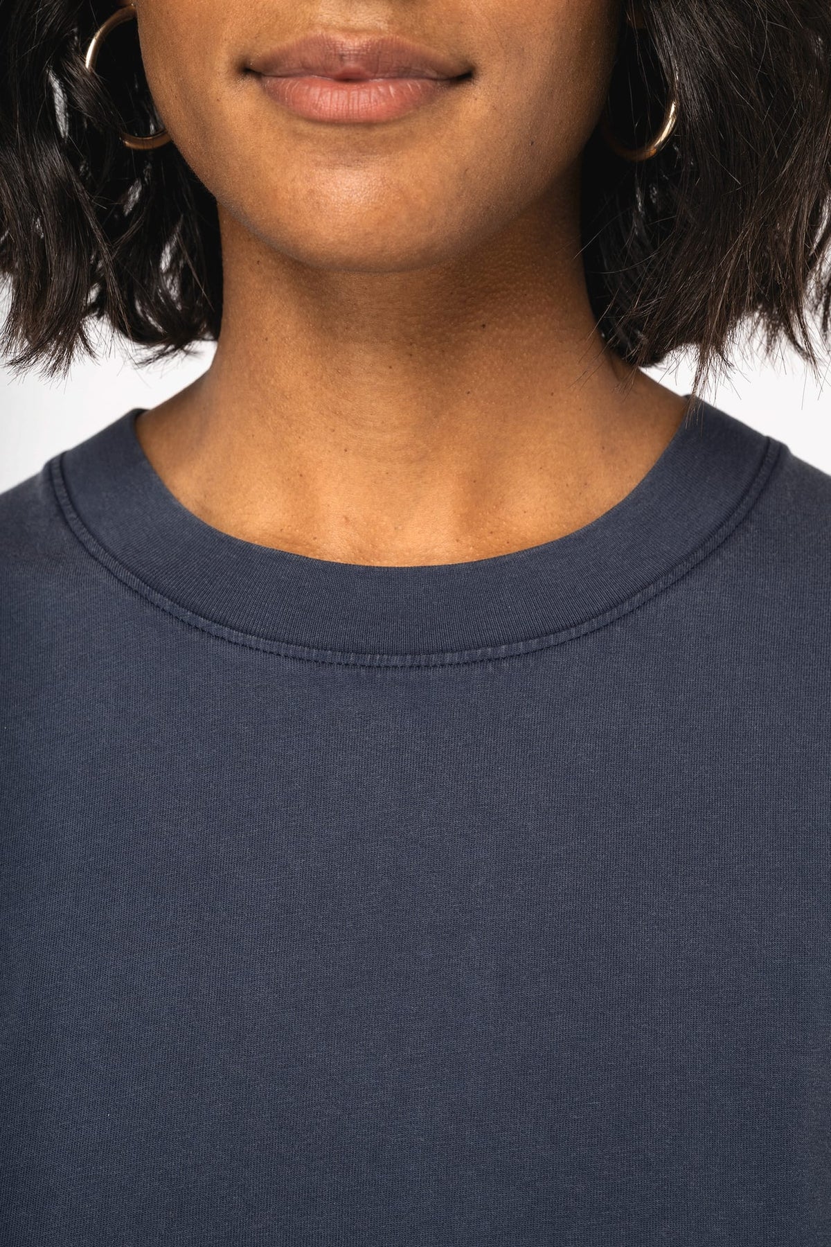 Organic Oversize Washed T-shirt: Womens