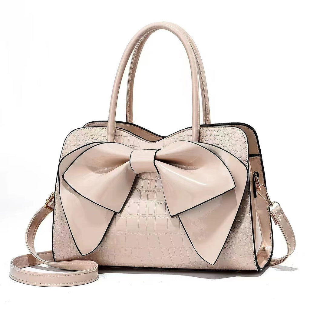Women's Simple Elegant Western Style Shoulder Crossbody Handbag