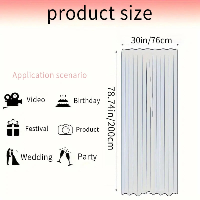 Wedding gauze curtain white gauze cross-border outdoor gauze curtain scene background decoration party wedding gauze wedding arch