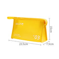 Bei Lian New Portable Waterproof PVC Toiletry Bag Cosmetic Storage Bag Handheld Travel Fashion Cosmetic Bag Batch