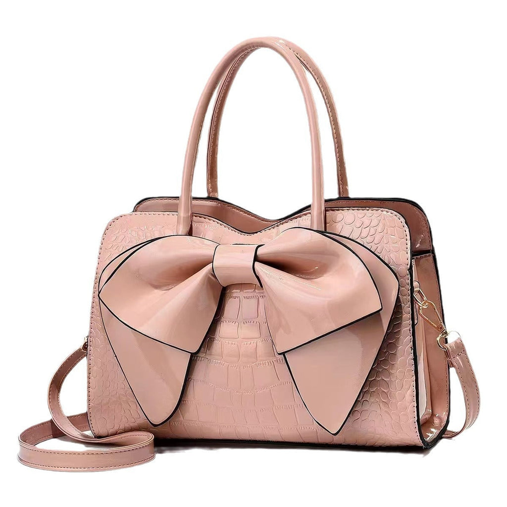 Women's Simple Elegant Western Style Shoulder Crossbody Handbag