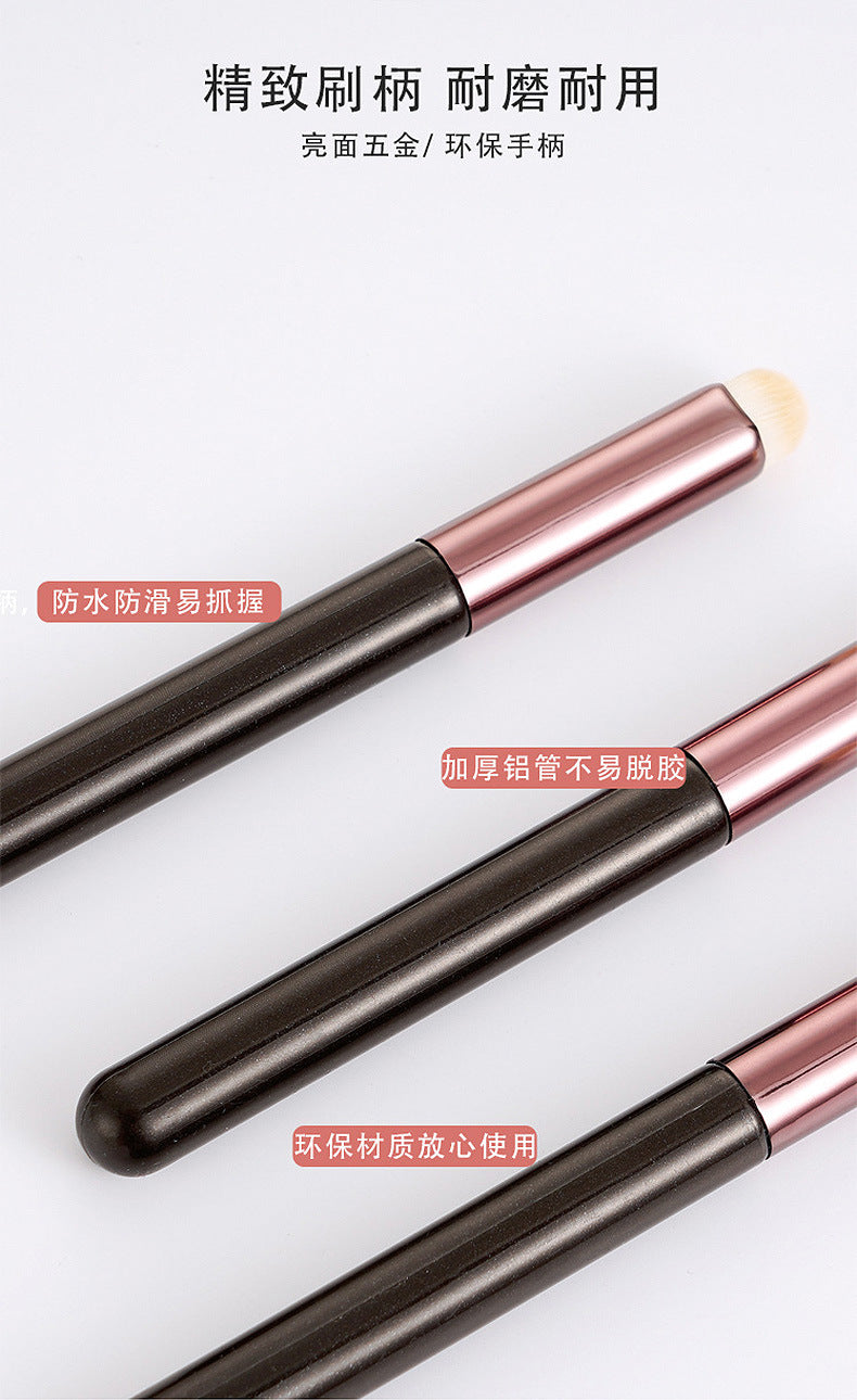 Round head lip brush wholesale girl lip halo concealer brush makeup brush beginner portable lipstick brush beauty makeup tools