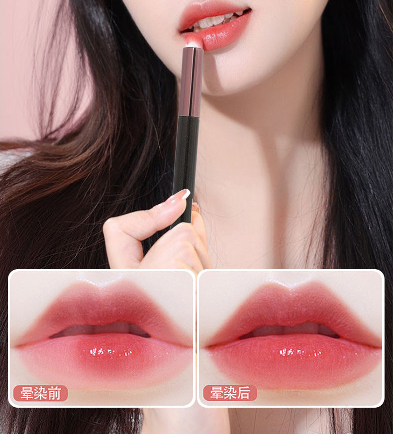 Round head lip brush wholesale girl lip halo concealer brush makeup brush beginner portable lipstick brush beauty makeup tools
