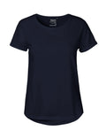 Fairtrade Organic Roll Up Sleeve T-shirt: Womens