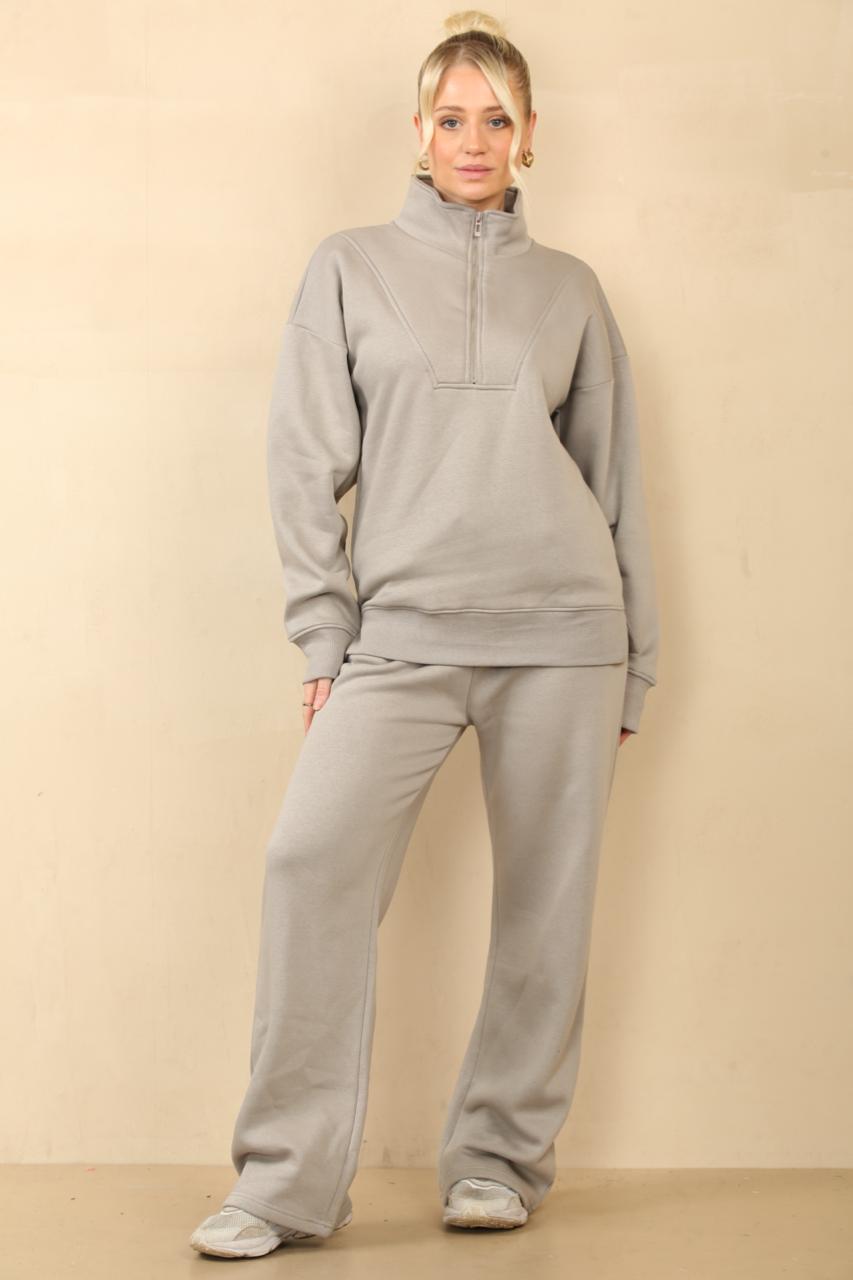 1/2 Zip Top & Jogger Fleece Co-ord