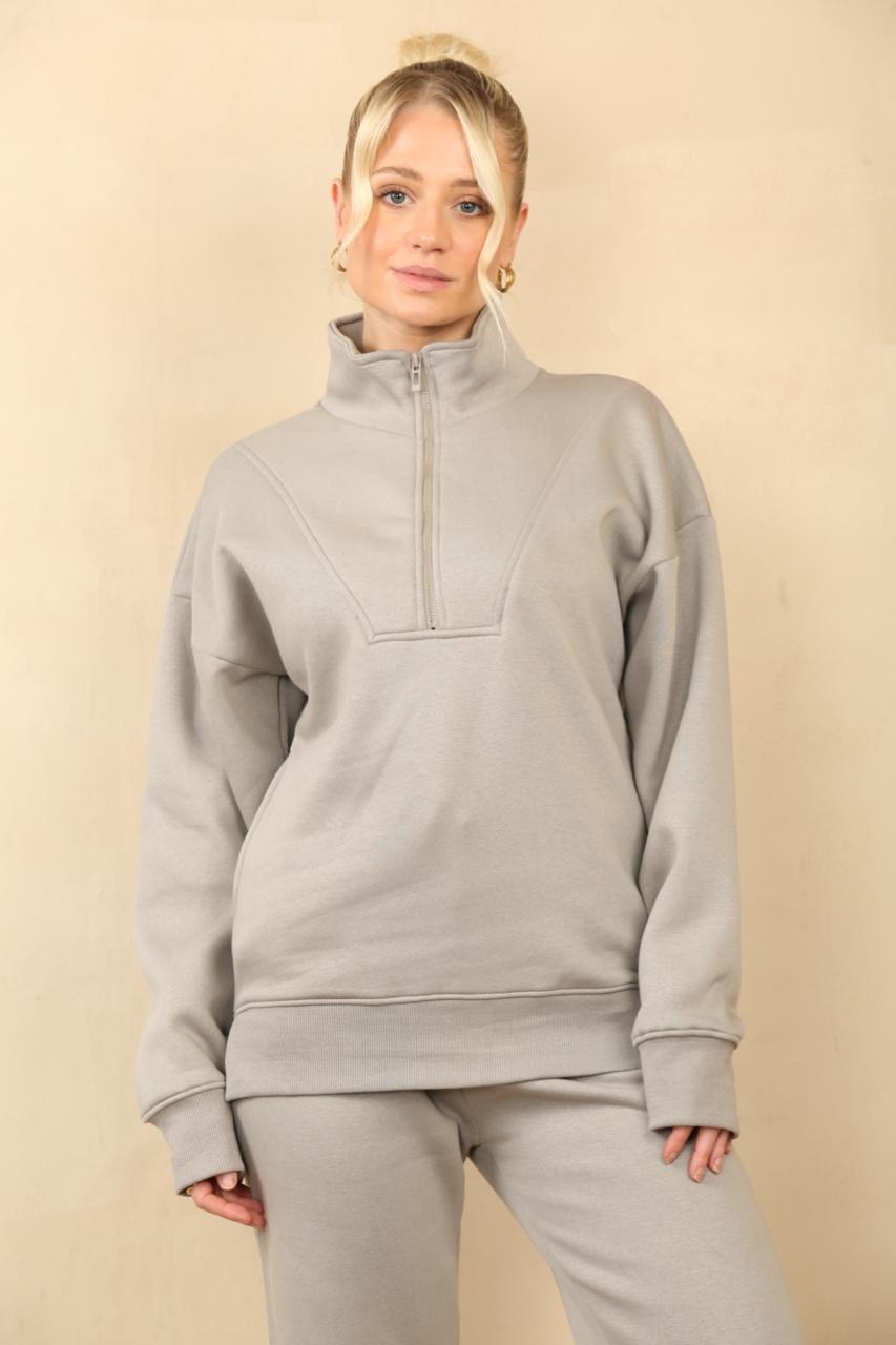 1/2 Zip Top & Jogger Fleece Co-ord