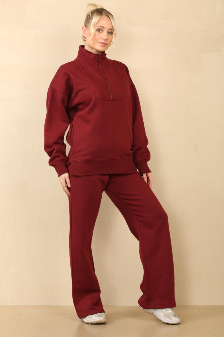 1/2 Zip Top & Jogger Fleece Co-ord