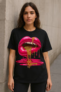 Lip Graphic Printed T-Shirt