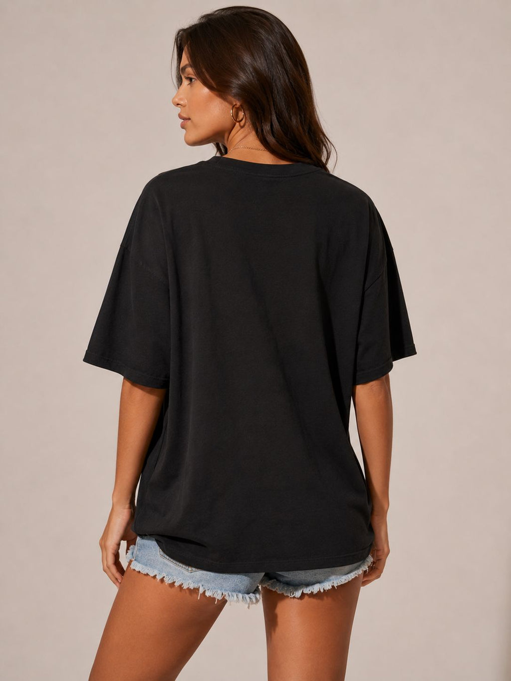 Oversized Graphic Teddy Bear T-Shirt