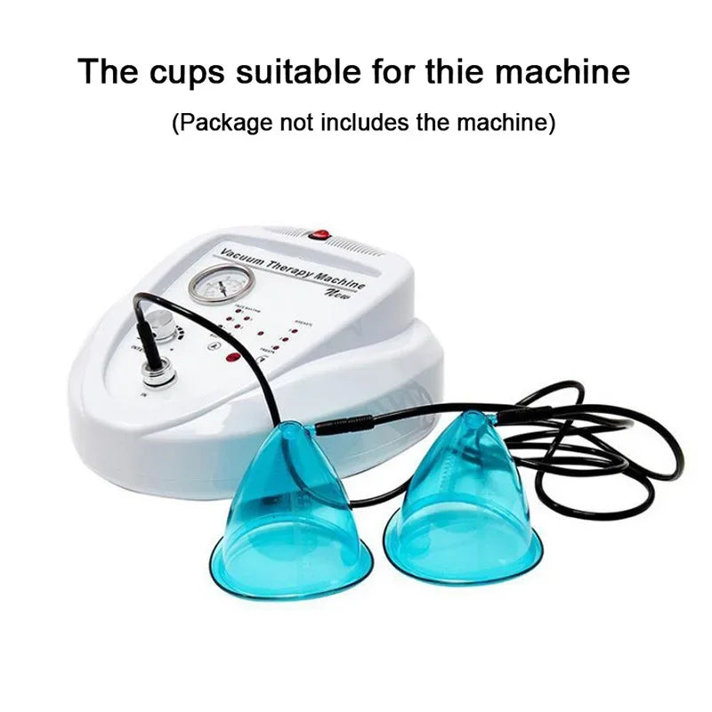 Body Sculpting Cups - 6pcs Silicone Vacuum Therapy Set for Breast/Butt Lifting, Lymphatic Drainage & Skin Tightening (BBL Massag