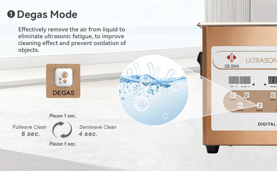 6.5L Ultrasonic Cleaner, 40kHz Ultrasonic Bath, Cleaning Machine For Jewellery Dental Motorbike Carburetor Auto Parts etc