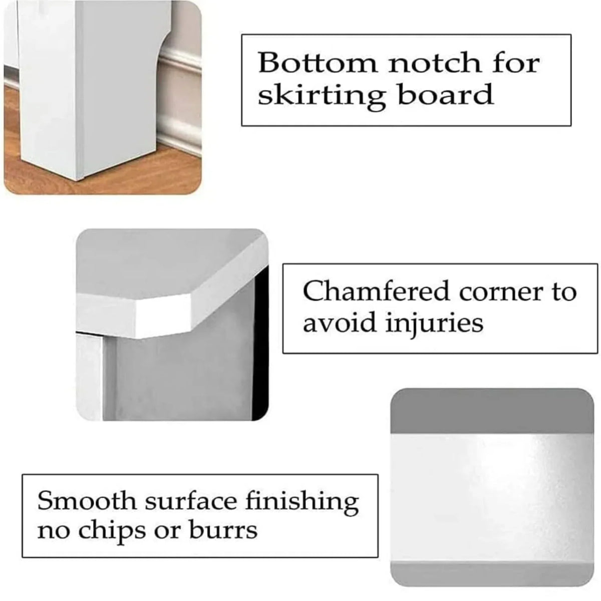 BRIEFNESS Radiator cover Wooden wall-mounted White painted MDF cupboard heater cover Modern heating cover Barbecue cabinet shelf