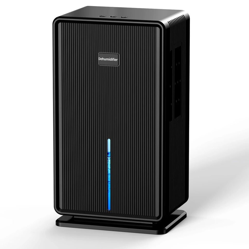 Home Dehumidifier, 750 sq. ft. bathroom dehumidifier, 100 oz dehumidifier, 7 colors night light, auto shut off, sleep mode