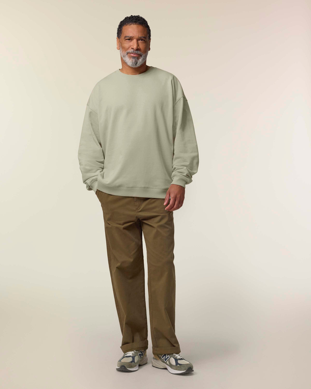 Organic Heavy Oversized Sweatshirt: Unisex