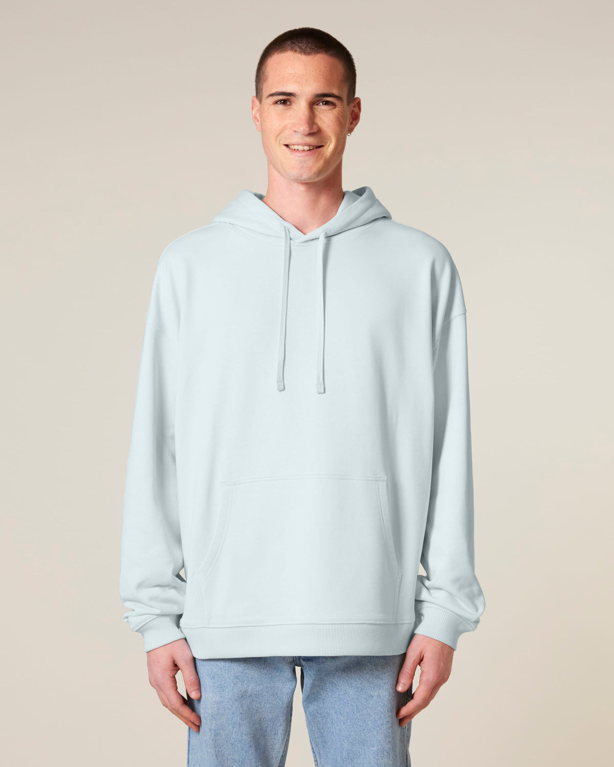 Organic Heavy Oversized Hooded Sweatshirt: Unisex