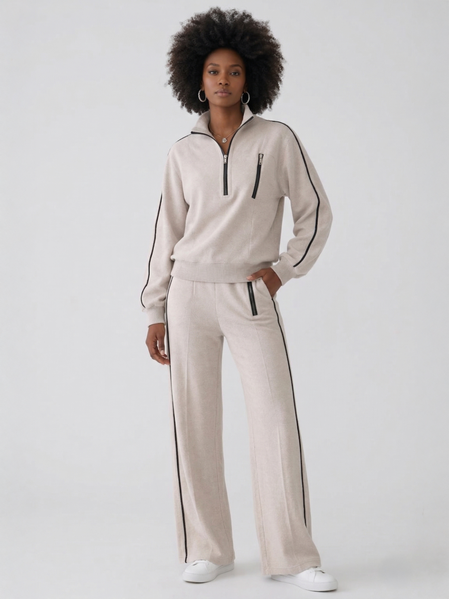 Pullover Sweatshirt & Loopback Jogger Co-Ord