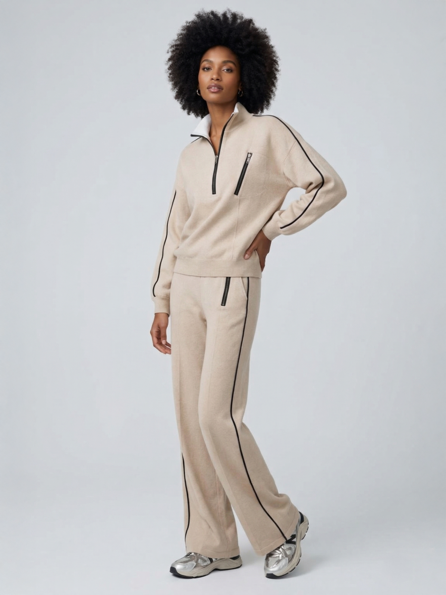 Pullover Sweatshirt & Loopback Jogger Co-Ord