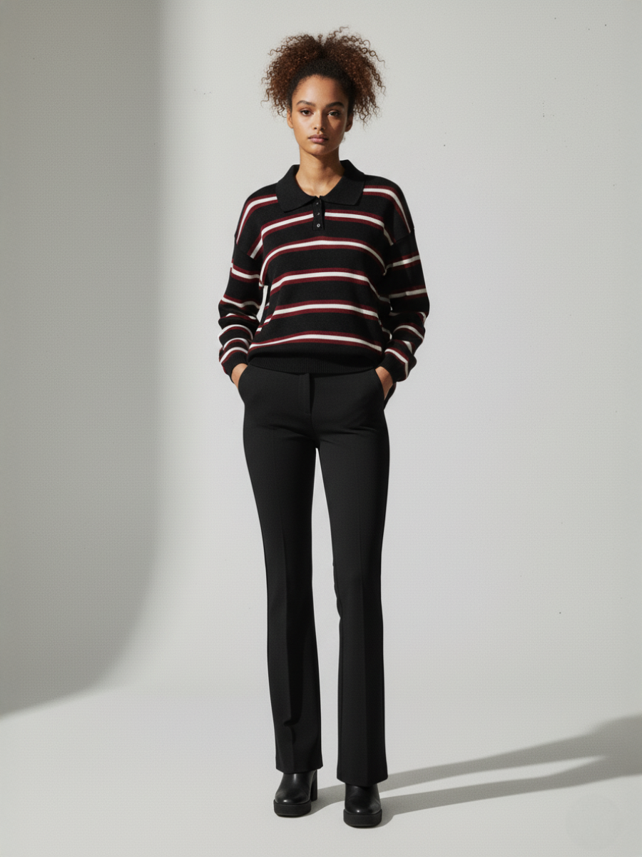 Knitted Rugby Top