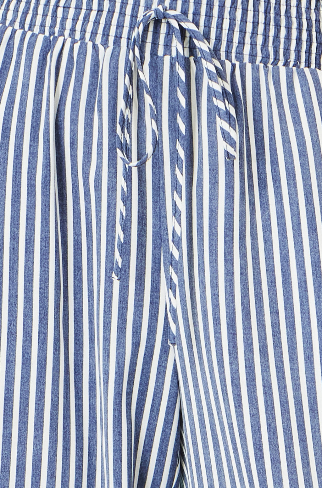 Yumi Blue Stripe Relaxed Trousers