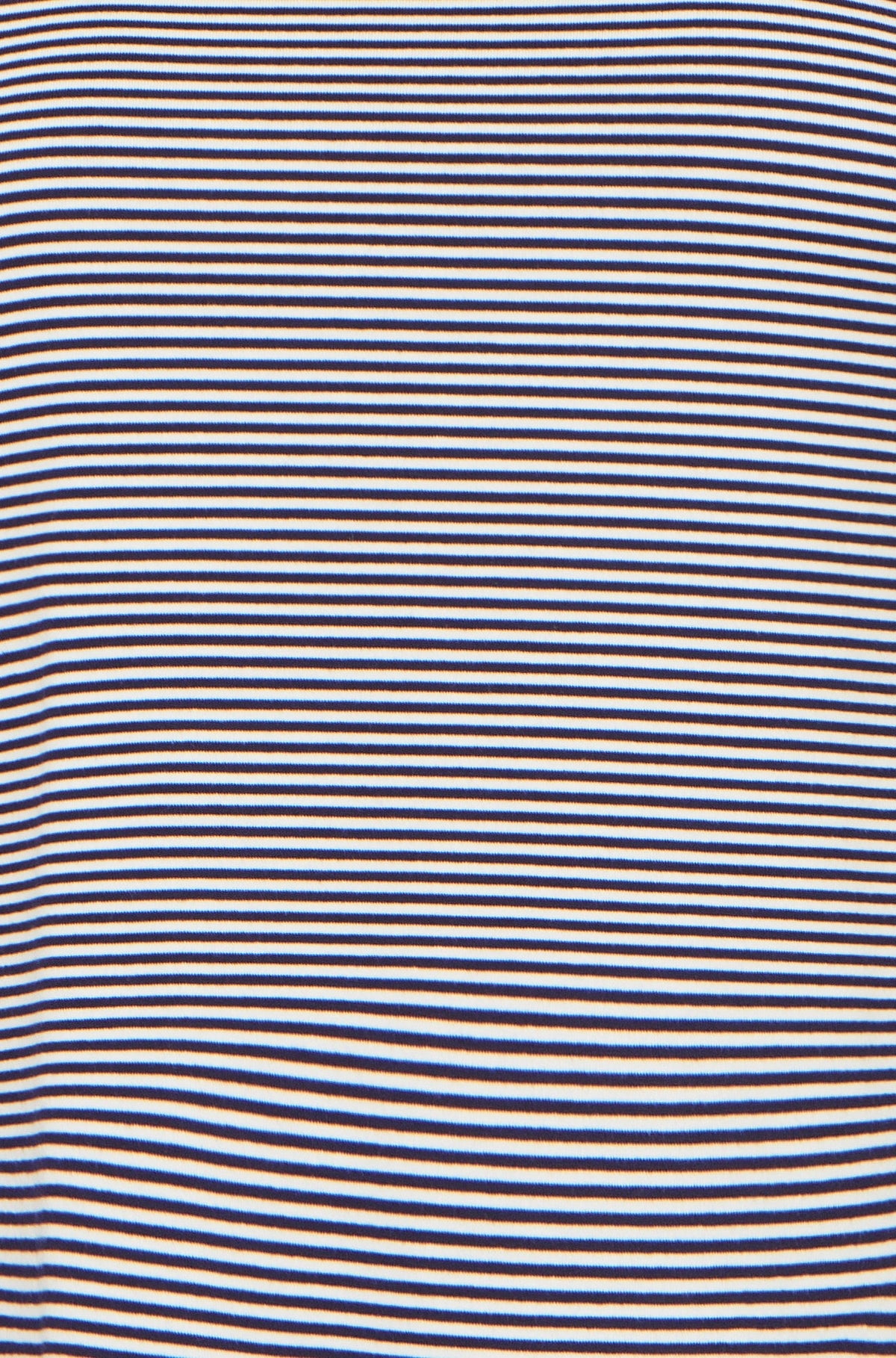 Yumi Navy Striped Jersey Long Sleeve T-Shirt