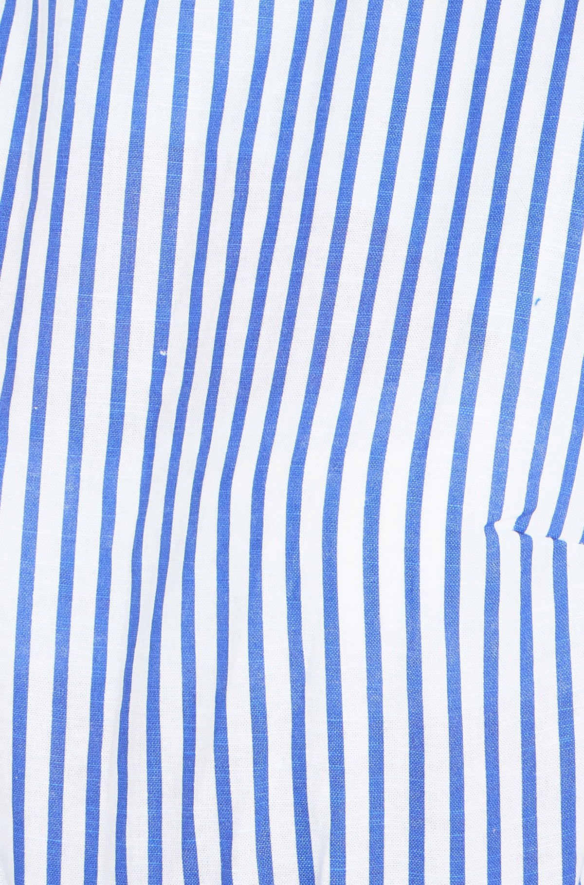 Yumi Blue Cotton Stripe Culotte Jumpsuit