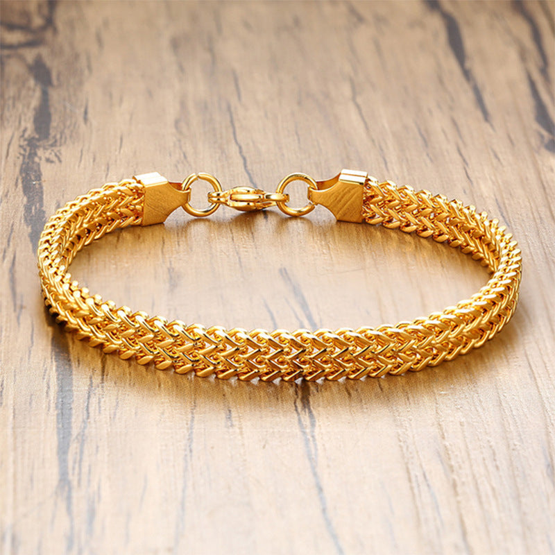 Thick Hemp Flowers Bracelet