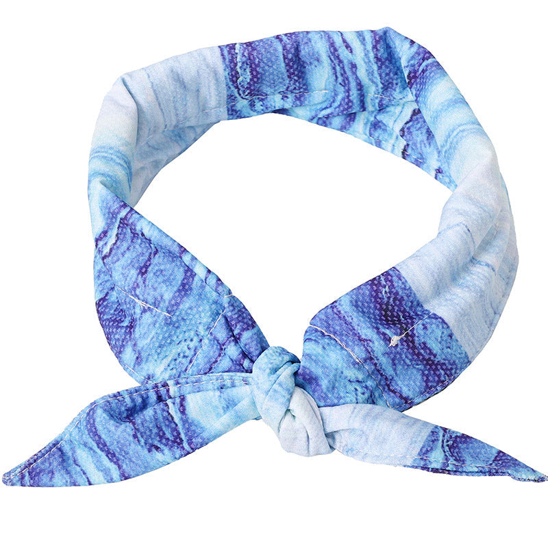 Pet Cooling Ice Scarf Outdoor Heat Relief Artifact