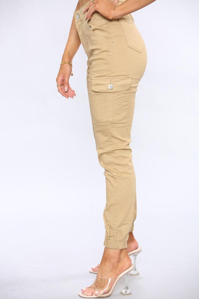 Combat Chain Cargo Jeans Trousers