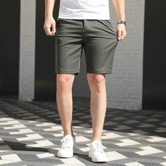 Affordable Men's Summer Pants - Casual Loose Elastic 5-Color Options for Comfort & Style