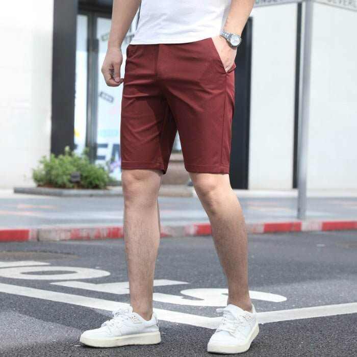 Affordable Men's Summer Pants - Casual Loose Elastic 5-Color Options for Comfort & Style