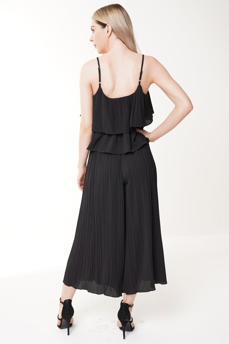 Pleated Frill Cami Top & Trouser Co-ord
